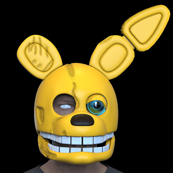 Spring-Bonnie-Helmet-Five-Nights-at-Freddy's Spring-Bonnie-Helmet-Five-Nights-at-Freddy's